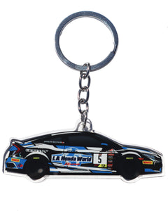 LA Honda World Race Car Civic Si TCA #5 Keychain